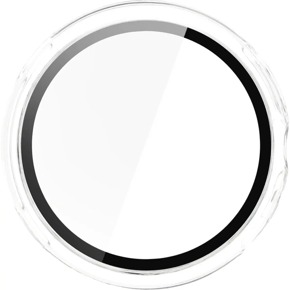 Etui ze szkłem do zegarka Bizon Case+Glass Watch do Google Pixel Watch 4 45mm przezroczyste