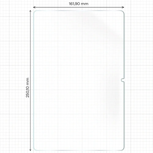 Folia imitująca papier Bizon Film Tab Papirus Duo do Samsung Galaxy Tab S11 [2 PACK]