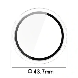 Etui ze szkłem do zegarka Bizon Case+Glass Watch do Google Pixel Watch 4 41mm przezroczyste