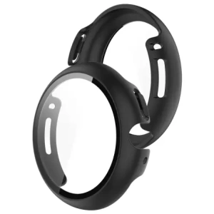Etui ze szkłem do zegarka Bizon Case+Glass Watch do Google Pixel Watch 4 41mm matowe czarne