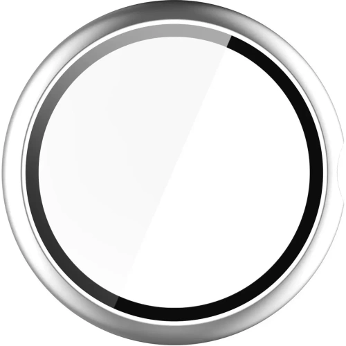 Etui ze szkłem do zegarka Bizon Case+Glass Watch do Google Pixel Watch 4 41mm matowe srebrne