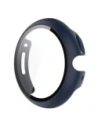 Etui ze szkłem do zegarka Bizon Case+Glass Watch do Google Pixel Watch 4 41mm matowe granatowe