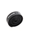 Taśma rzepowa, organizer kabli Baseus Colourful Circle Velcro Straps 1m (czarny)
