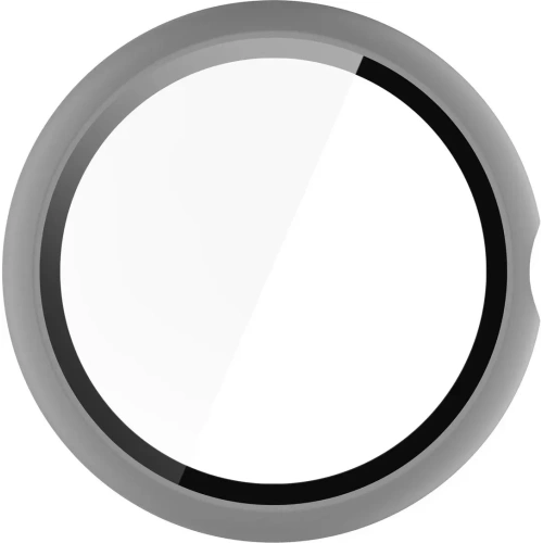 Etui ze szkłem do zegarka Bizon Case+Glass Watch do Google Pixel Watch 4 41mm matowe szare