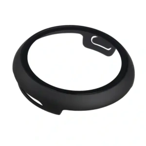 Etui ze szkłem do zegarka Bizon Case+Glass Watch do Google Pixel Watch 4 45mm matowe czarne