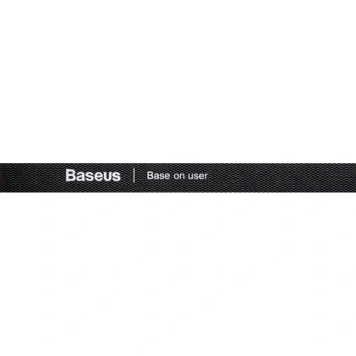 Buy Baseus Colourful Circle Velcro Straps 1m Black - BSU1623BKK - {ean13} - Home Screen Store Europe