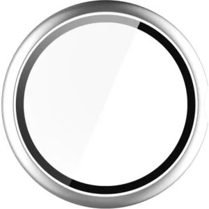 Etui ze szkłem do zegarka Bizon Case+Glass Watch do Google Pixel Watch 4 45mm matowe srebrne