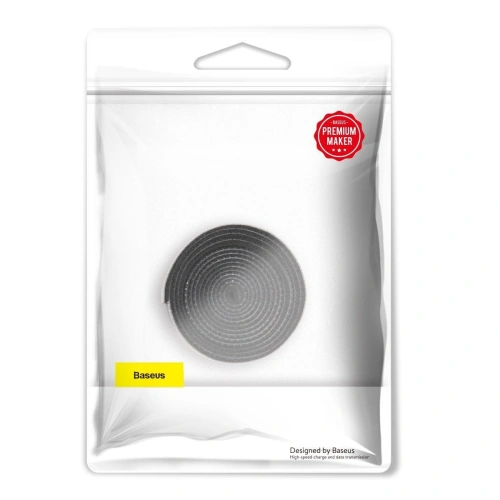 Buy Baseus Colourful Circle Velcro Straps 1m Black - BSU1623BKK - {ean13} - Home Screen Store Europe