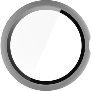 Etui ze szkłem do zegarka Bizon Case+Glass Watch do Google Pixel Watch 4 45mm matowe szare