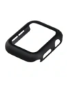 Etui ze szkłem do zegarka Bizon Case+Glass Watch do Apple Watch SE 3 / SE 2 / SE / 6 / 5 / 4 40mm matowe czarne
