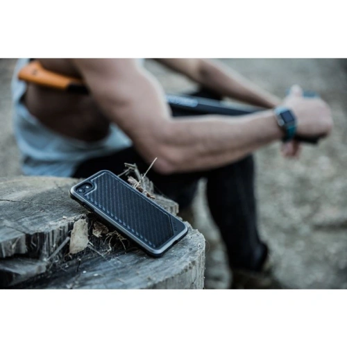 Kup Alumínium tok X-Doria Defense Lux Apple iPhone SE 2022/SE 2020/8/7 (3 méteres ejtési teszt) (Fekete szénszál) - XDR066BLK - {ean13} - Sklep Home Screen