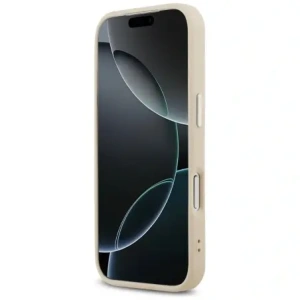 Etui Karl Lagerfeld Karl Pin MagSafe do Apple iPhone 17 Pro beżowy