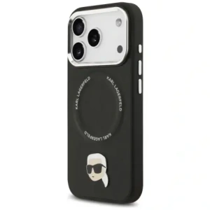 Etui Karl Lagerfeld Karl Pin MagSafe do Apple iPhone 17 Pro czarny