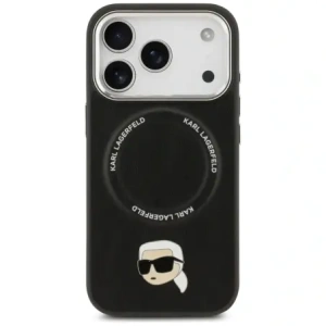 Etui Karl Lagerfeld Karl Pin MagSafe do Apple iPhone 17 Pro czarny