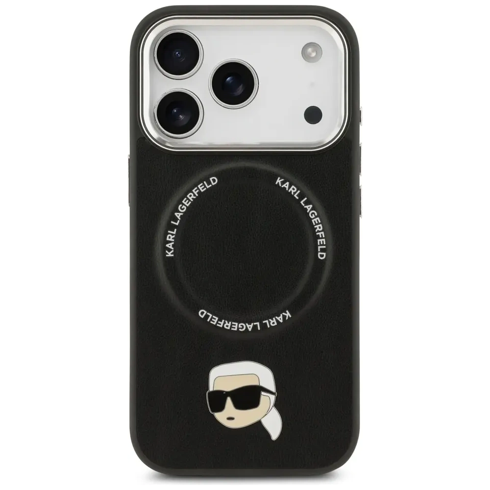 Etui Karl Lagerfeld Karl Pin MagSafe do Apple iPhone 17 Pro czarny
