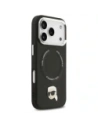 Etui Karl Lagerfeld Karl Pin MagSafe do Apple iPhone 17 Pro czarny
