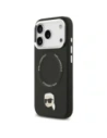 Etui Karl Lagerfeld Karl Pin MagSafe do Apple iPhone 17 Pro Max czarny