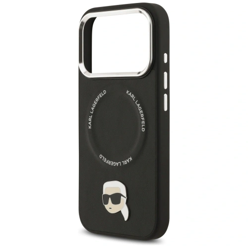 Etui Karl Lagerfeld Karl Pin MagSafe do Apple iPhone 17 Pro Max czarny
