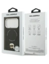 Etui Karl Lagerfeld Karl Pin MagSafe do Apple iPhone 17 Pro Max czarny