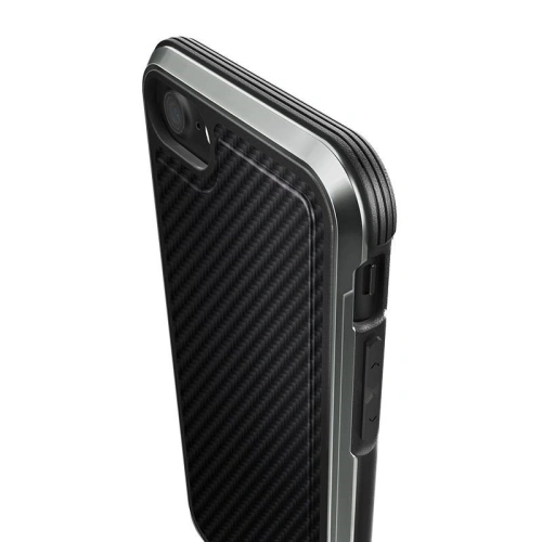 Kup X-Doria Apple Aluminiumhülle Defense Lux iPhone SE 2022/SE 2020/8/7 (Falltest 3m) (Schwarze Kohlefaser) - XDR066BLK - {ean13} - Sklep Home Screen
