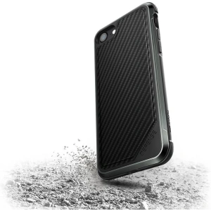 Kup Etui aluminiowe X-Doria Defense Lux Apple iPhone SE 2022/SE 2020/8/7 (Drop test 3m) (Black Carbon Fiber) - XDR066BLK - {ean13} - Sklep Home Screen