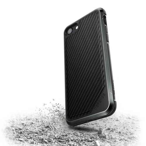 Kup Alumínium tok X-Doria Defense Lux Apple iPhone SE 2022/SE 2020/8/7 (3 méteres ejtési teszt) (Fekete szénszál) - XDR066BLK - {ean13} - Sklep Home Screen