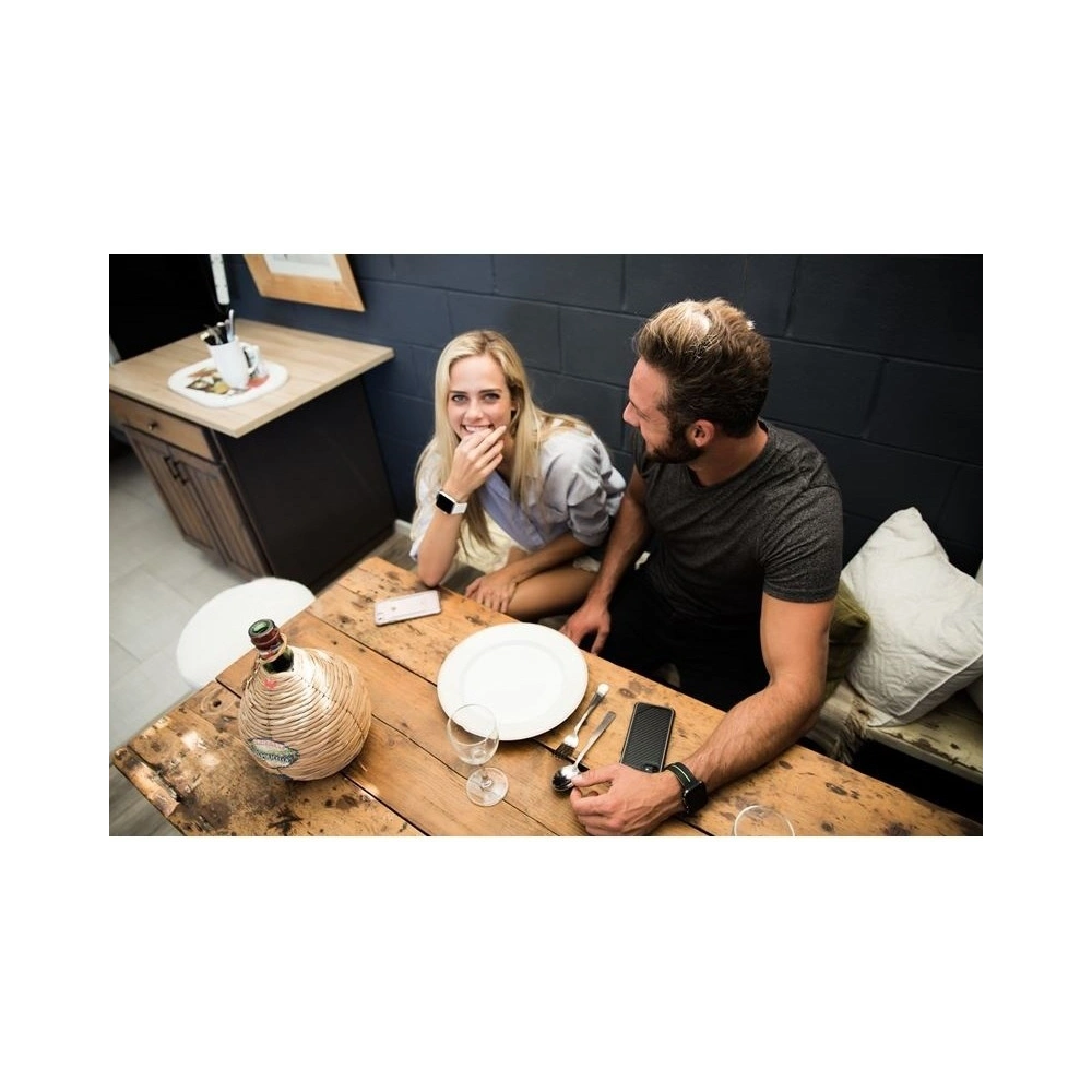 Etui aluminiowe X-Doria Defense Lux Apple iPhone SE 2022/SE 2020/8/7 (Drop test 3m) (Black Carbon Fiber)