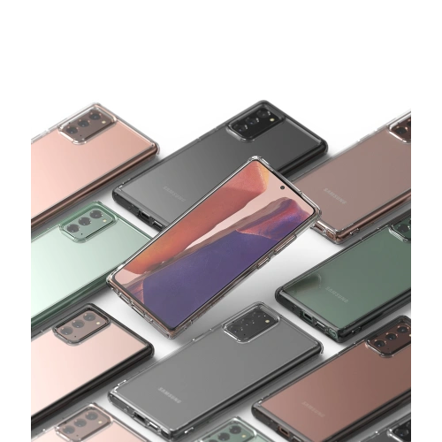 Kup Etui Ringke Fusion Samsung Galaxy Note 20 Smoke Black - RGK1221SM - {ean13} - Sklep Home Screen