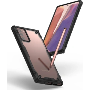 Kup Etui Ringke Fusion-X Samsung Galaxy Note 20 Negru - RGK1222BLK - {ean13} - Sklep Home Screen