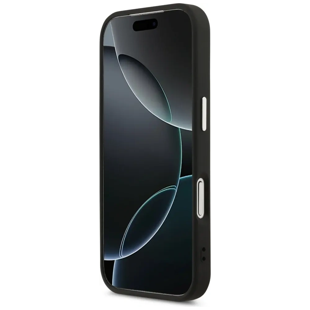 Etui Karl Lagerfeld Point & Metal Logo MagSafe do Apple iPhone 17 Pro czarny