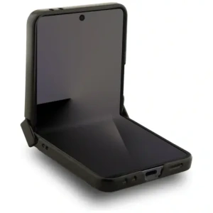 Etui Karl Lagerfeld Saffiano Karl&Choupette Pin do Samsung Galaxy Z Flip7 czarny