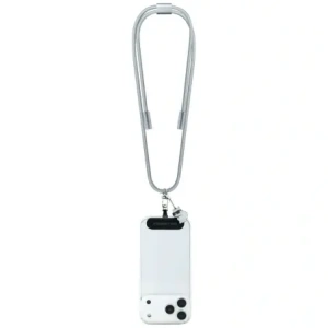Uniwersalna smycz kabel Karl Lagerfeld CBDY Choupette Charm USB-C / USB-C szary