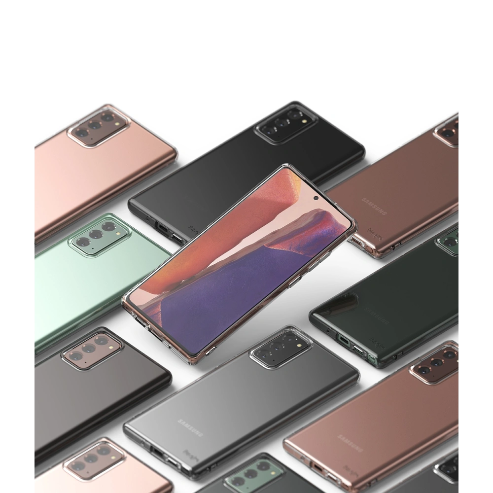 Etui z TPU Samsung Galaxy Note 20 - Ringke Air - Home Screen