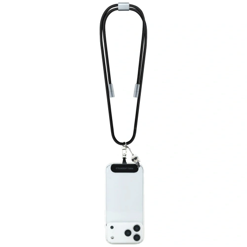 Uniwersalna smycz kabel Karl Lagerfeld CBDY Ikonik Charm USB-C / USB-C czarny