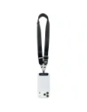 Uniwersalna smycz Karl Lagerfeld Universal Strap Tether Patch Choupette Metal Logo czarny
