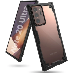 Kup Etui Ringke Fusion-X Samsung Galaxy Note 20 Ultra Negru - RGK1227BLK - {ean13} - Sklep Home Screen