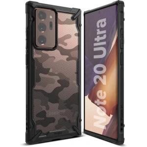 Kup Etui Ringke Fusion-X Samsung Galaxy Note 20 Ultra Camo (Moro) Negru - RGK1229MOB - {ean13} - Sklep Home Screen