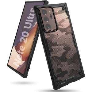 Kup Etui Ringke Fusion-X Samsung Galaxy Note 20 Ultra Camo (Moro) Negru - RGK1229MOB - {ean13} - Sklep Home Screen