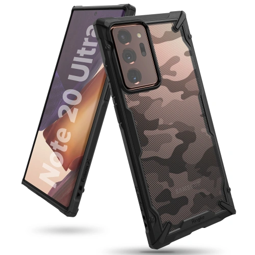 Kup Etui Ringke Fusion-X Samsung Galaxy Note 20 Ultra Camo (Moro) Fekete - RGK1229MOB - {ean13} - Sklep Home Screen