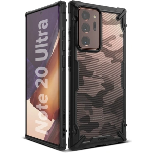 Kup Etui Ringke Fusion-X Samsung Galaxy Note 20 Ultra Camo (Moro) Negru - RGK1229MOB - {ean13} - Sklep Home Screen