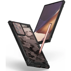 Kup Etui Ringke Fusion-X Samsung Galaxy Note 20 Ultra Camo (Moro) Negru - RGK1229MOB - {ean13} - Sklep Home Screen
