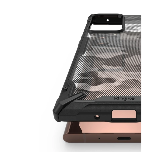 Kup Etui Ringke Fusion-X Samsung Galaxy Note 20 Ultra Camo (Moro) Black - RGK1229MOB - {ean13} - Sklep Home Screen