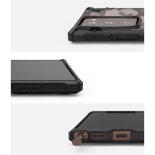 Kup Etui Ringke Fusion-X Samsung Galaxy Note 20 Ultra Camo (Moro) Black - RGK1229MOB - {ean13} - Sklep Home Screen