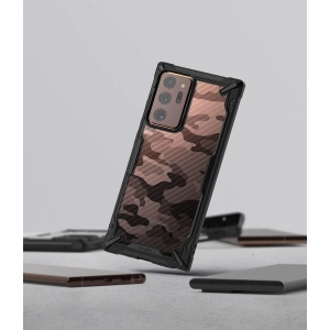 Kup Etui Ringke Fusion-X Samsung Galaxy Note 20 Ultra Camo (Moro) Negru - RGK1229MOB - {ean13} - Sklep Home Screen