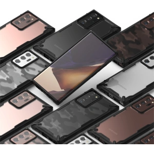 Kup Etui Ringke Fusion-X Samsung Galaxy Note 20 Ultra Camo (Moro) Negru - RGK1229MOB - {ean13} - Sklep Home Screen