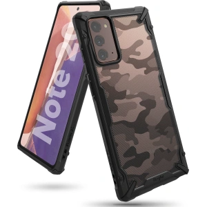 Kup Etui Ringke Fusion-X Samsung Galaxy Note 20 Camo (Moro) Negru - RGK1228MOB - {ean13} - Sklep Home Screen