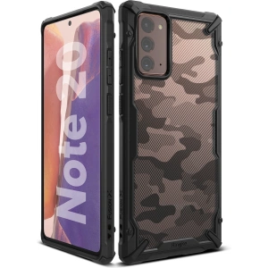 Kup Etui Ringke Fusion-X Samsung Galaxy Note 20 Camo (Moro) Negru - RGK1228MOB - {ean13} - Sklep Home Screen