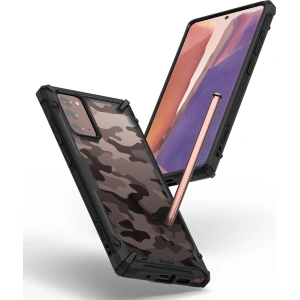 Kup Etui Ringke Fusion-X Samsung Galaxy Note 20 Camo (Moro) Negru - RGK1228MOB - {ean13} - Sklep Home Screen