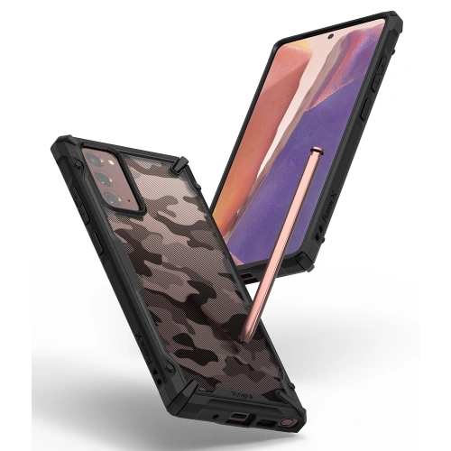 Buy Ringke Fusion-X Samsung Galaxy Note 20 Camo (Moro) Black - RGK1228MOB - {ean13} - Home Screen Store Europe