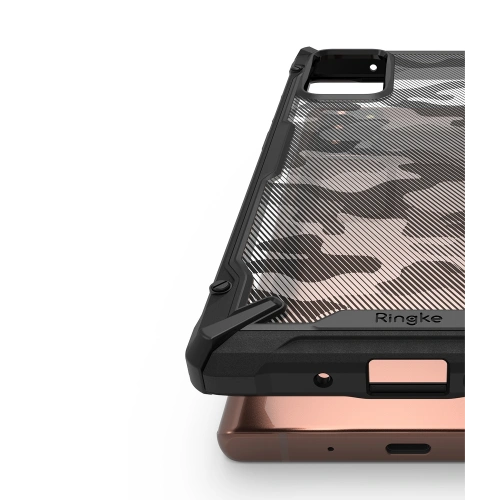 Kup Etui Ringke Fusion-X Samsung Galaxy Note 20 Camo (Moro) černé - RGK1228MOB - {ean13} - Sklep Home Screen